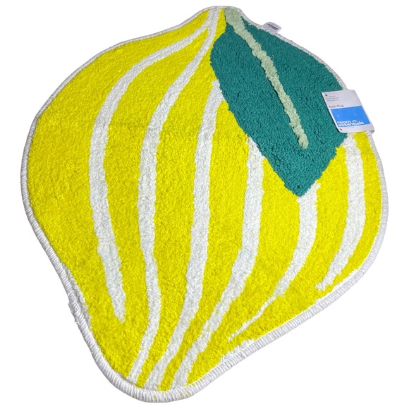 Lemon Shaped Bath Rug - Picture 5 of 10